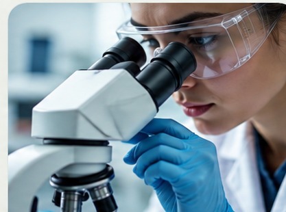 Scientific expert in laboratory